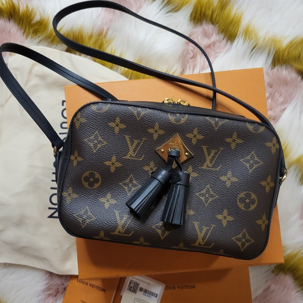 Louis Vuitton SaintongeMonogram Noir Black